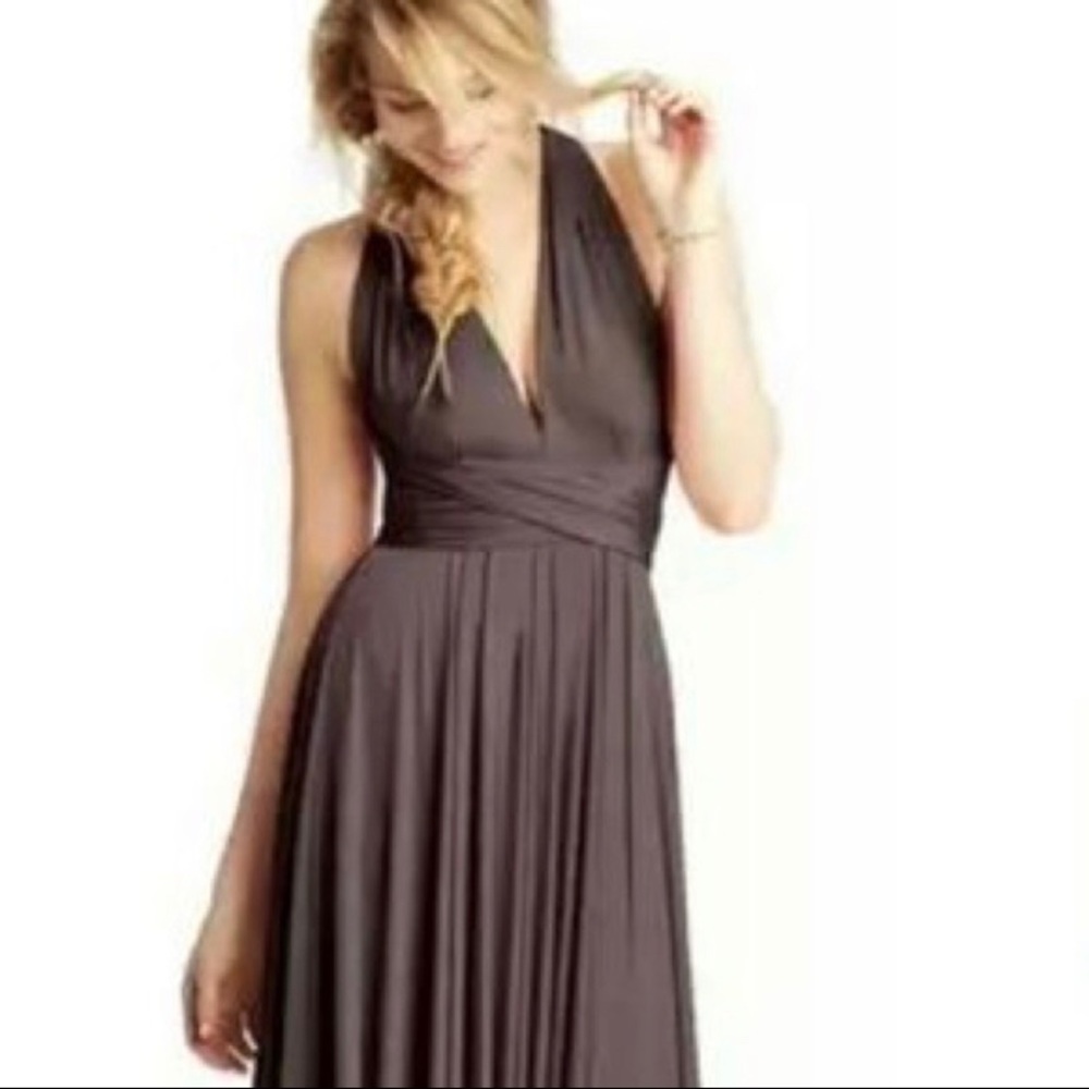 Mocha Two Birds Gown